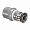 Штуцер Uponor S-Press PLUS 16 x 1/2 НР, 10 бар, латунь