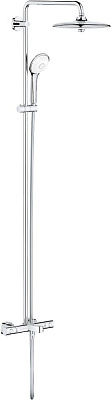 Душевая система Grohe Euphoria 260 для ванны поворотная с термостатом, с изливом, хром 27475002