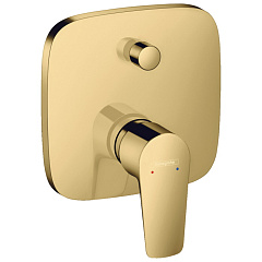 Встраиваемый смеситель Hansgrohe Talis E для ванны (внешняя часть), защитная комб., золото