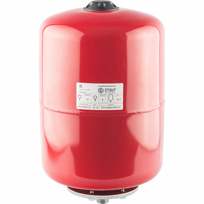 Расширительный бак Stout STH-0004 18 л со сменной мембраной, для системы отопления