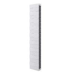 Биметаллический секционный радиатор отопления Royal Thermo PianoForte Tower Bianco Traffico 200 / 18 секций нижнее подключение