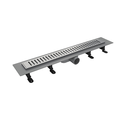 Дренажный канал Timo SMARTplus SG-80см с декоративной панелью STRIP