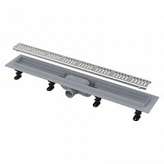 Лоток душевой Alcaplast APZ10 650 мм с порогами с порогами для перфорированной решетки
