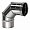 Отвод Вулкан VHR d104, 90 град., AISI 321 (матовая)