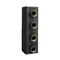 Гребенка Elsen SMARTBOX 3.5 DN 25, 3 контура, в теплоизоляции, Q=3.5 м3/ч