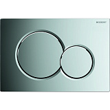 Кнопка смыва Geberit Sigma 01 двойной смыв, хром глянц. 115.770.21.5