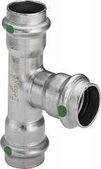 Тройник Viega 15 х 15 х 15 мм, Sanpress Inox, модель 2318
