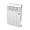Биметаллический секционный радиатор отопления Royal Thermo Biliner 350 / Bianco Traffico / 4 секции