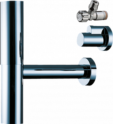 Сифон с угловым вентилем Hansgrohe Flowstar 52120000