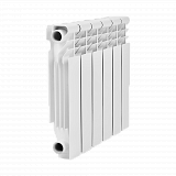 Алюминиевый секционный радиатор отопления SMART Install Easy One 350 / 6 секций