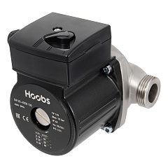 Циркуляционный насос HOOBS CW 25-60SN 180мм 100Вт 1x230В 50Гц (корпус нерж.сталь) (с гайками)