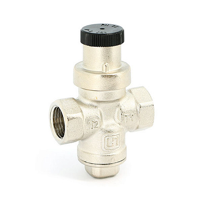 Редуктор давления UNI-FITT ВВ 3/4 1-4 бар PN15 никелир. COMPACT