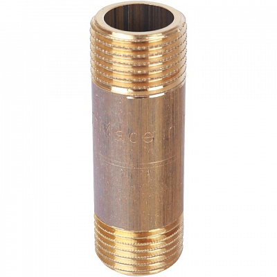 Удлинитель Stout 1x150мм из латуни, резьба наружная