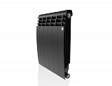 Биметаллический секционный радиатор отопления Royal Thermo Biliner Noir Sable 500 / 6 секций