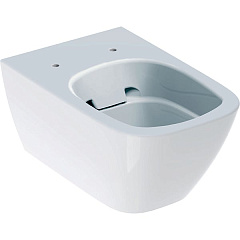 Унитаз подвесной Geberit 500.208.01.1 Smyle Square безободковый Rimfree, глубина 54 см