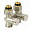 Запорный клапан Danfoss RLV-K - G 3/4 A x G 1/2 A, прямой