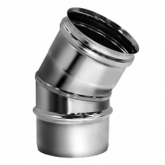 Отвод Вулкан VHR d104, 30 град., AISI 304 (зеркальная)