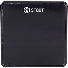 Датчик температуры пола Stout C-8f беспроводной, черный (STE-0101-008008)