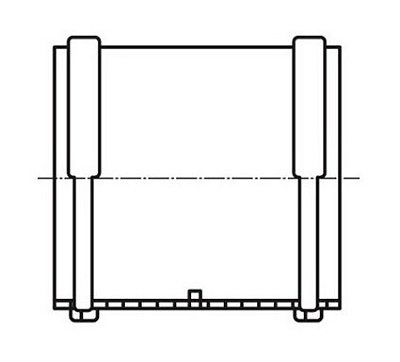 Муфта надвижная Rehau 90 (арт. 11233541001)