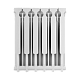 Алюминиевый секционный радиатор отопления SMART Install Easy One 500 / 10 секций