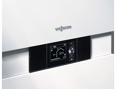 Настенный газовый конденсационный котел отопления одноконтурный Viessmann Vitodens 200-W Vitotronic 100 120 кВт Тип HC1B B2HAK10