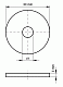 Шайба Walraven BIS Strut 8,5/40 мм