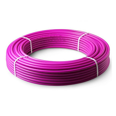Труба РЕХАУ PINK из сшитого полиэтилена PE-Xa с кислородозащитным слоем, 16х2,2 мм