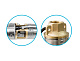 Скважинный насос UNIPUMP 4 ECO 3-70, 0.9 кВт, кабель 40 м