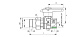 Кран дисковый RB (Rubinetterie Bresciane) EUROFLY 600500 1/2 НВ американка