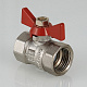 Кран шаровой VALTEC Compact 3/4 ВВ, бабочка