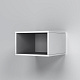 Ниша AM.PM Func для хранения 25 см, 40 см, цвет белый глянец
