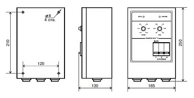 Комплект для подключения котлов ZOTA ТЭНБ 2 к 12 кВт (ПУ, ТЭНБ)