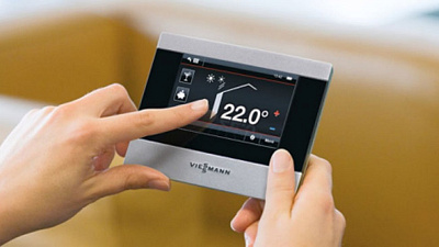 Напольный газовый котел отопления Viessmann Vitogas 100-F 48 кВт с Vitotronic 100 Тип KC3 GS1D873