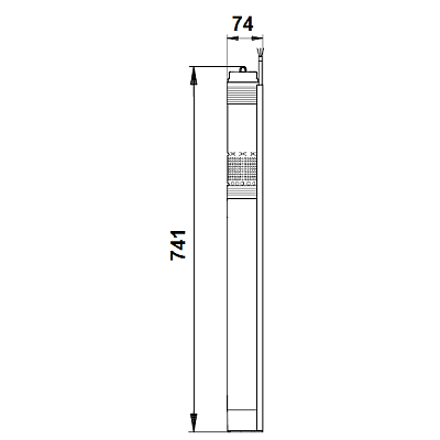 Скважинный насос Grundfos SQ 1-50