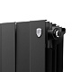 Биметаллический секционный радиатор отопления Royal Thermo PianoForte Noir Sable 200 / 18 секций