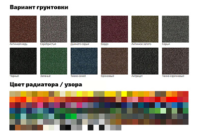 Чугунный радиатор отопления RETROstyle Loft 500/110 - 1 секция