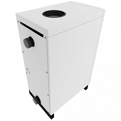 Напольный газовый котел отопления, двухконтурный Лемакс Classic 35W