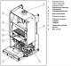 Настенный газовый двухконтурный котел отопления Vaillant turboTEC plus VUW 242/5-5