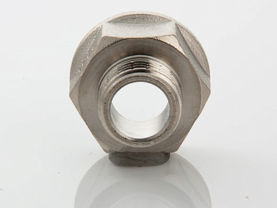 Переходник VALTEC 1/2 х 1/4 внутренняя-наружная резьба, никелированная латунь