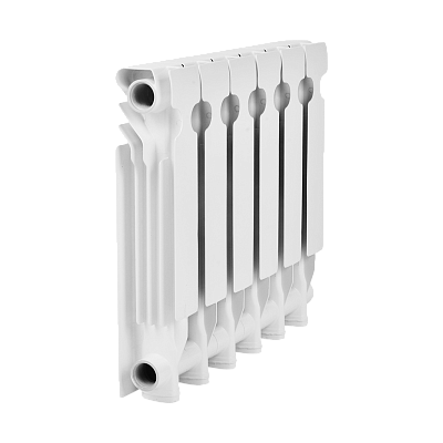 Алюминиевый секционный радиатор отопления SMART Install Easy One 350 / 12 секций