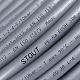 Труба (PE-XA) из сшитого полиэтилена с кислородным слоем Stout серая 16x2,2, бухта 500 м