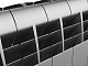 Биметаллический секционный радиатор отопления Royal Thermo Biliner 350 / Silver Satin / 10 секций