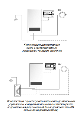 Настенный газовый одноконтурный котел отопления Buderus Logamax U052-24