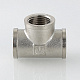 Тройник VALTEC 1/2 внутренняя, никелированная латунь
