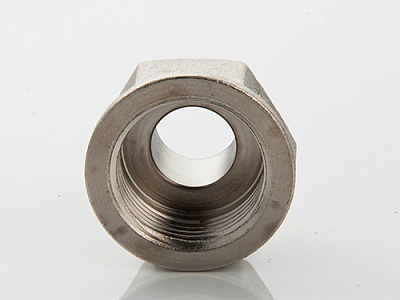 Переходник VALTEC 1/2 х 1/4 внутренняя-наружная резьба, никелированная латунь