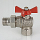 Кран шаровой VALTEC Base угловой с полусгоном 1/2 ВН