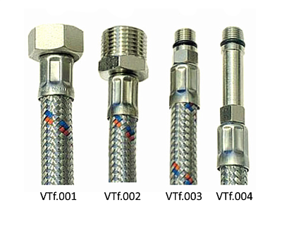 Гибкая подводка VALTEC для смесителя со штуцером 18 мм, длина 100 см