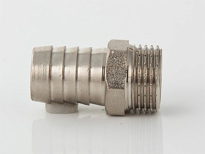 Штуцер для шланга VALTEC 3/4 х 20 мм VTr,650,N,0520 наружная резьба, никелированная латунь