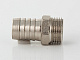 Штуцер для шланга VALTEC 3/4 х 20 мм VTr,650,N,0520 наружная резьба, никелированная латунь