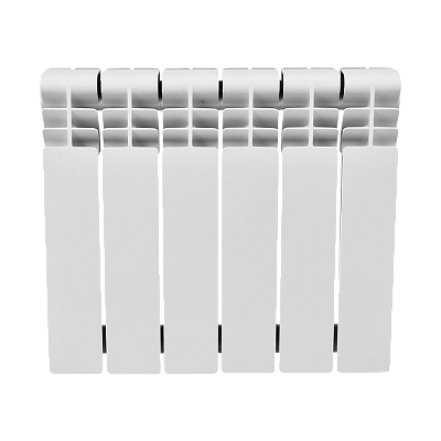 Алюминиевый секционный радиатор отопления SMART Install Easy One 350 / 12 секций